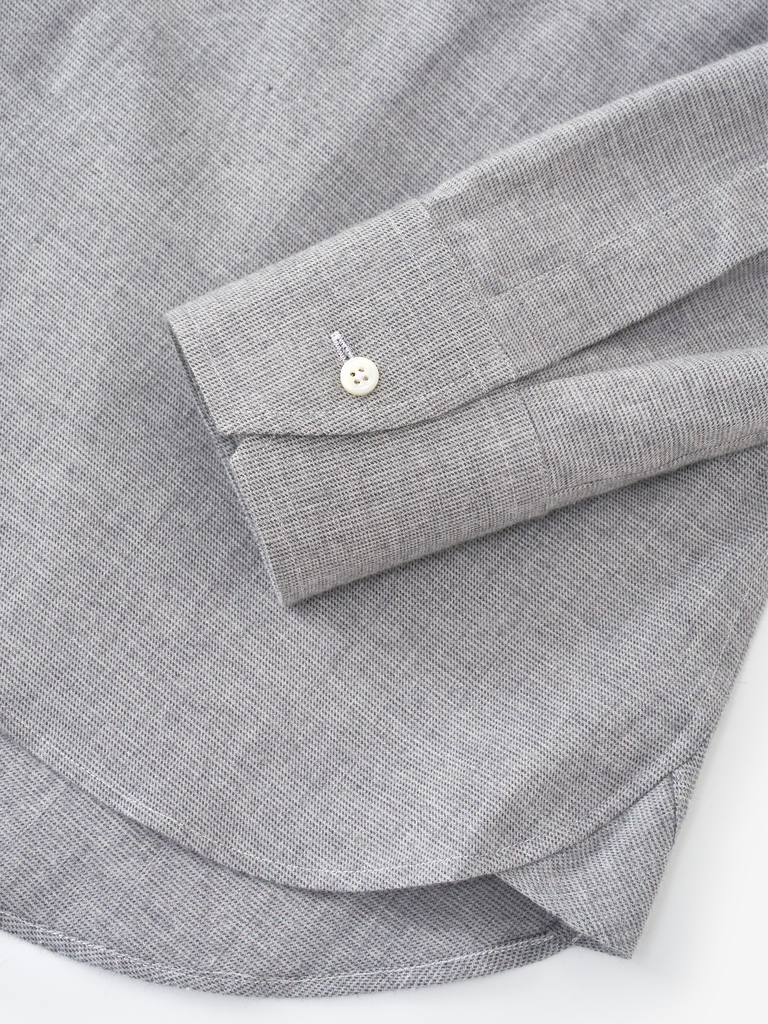 04 Oliver Shirt _ Cloud Heather Flannel