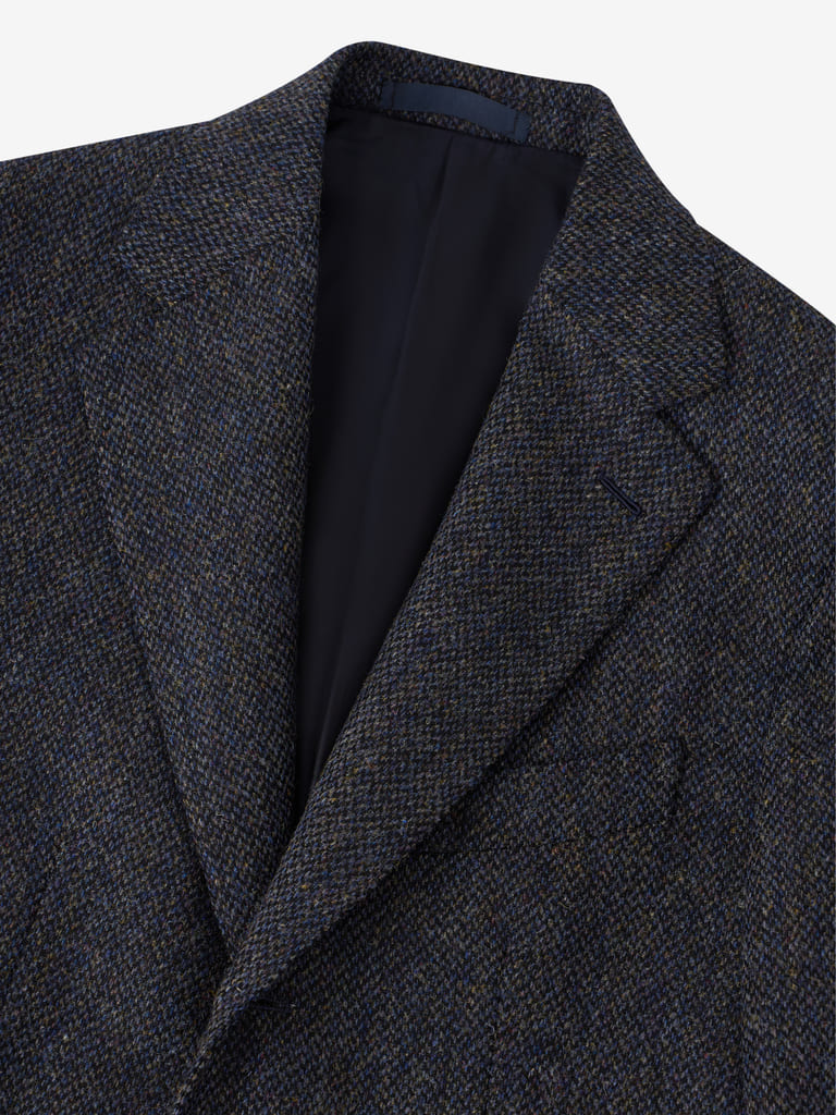 Aida Navy/Beige Tweed Sport Jacket