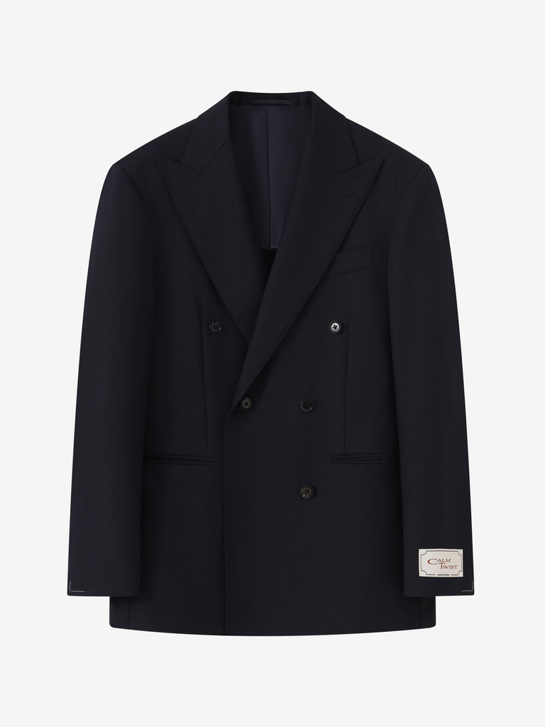 Navy DB Calm Twist Suit 13X