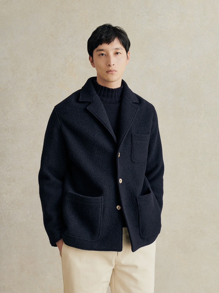 Traveller Jacket in Boiled Wool