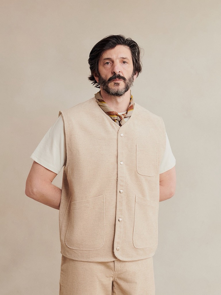Camargue Vest In Undyed