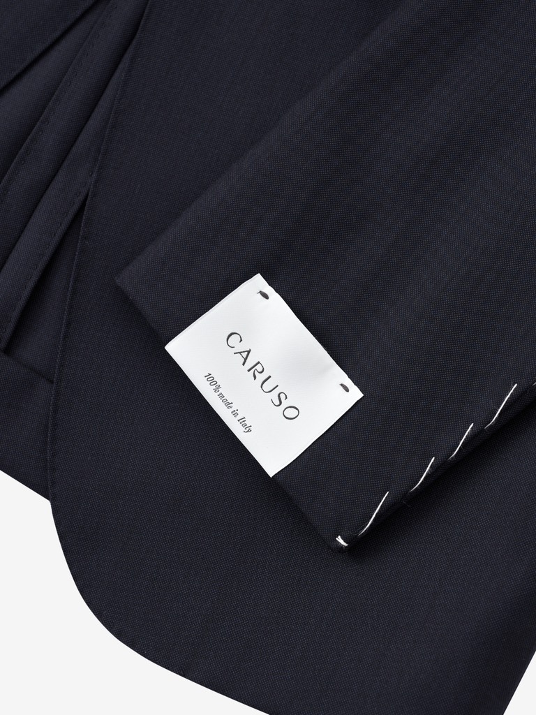 Norma Dark Blue Wool Suit
