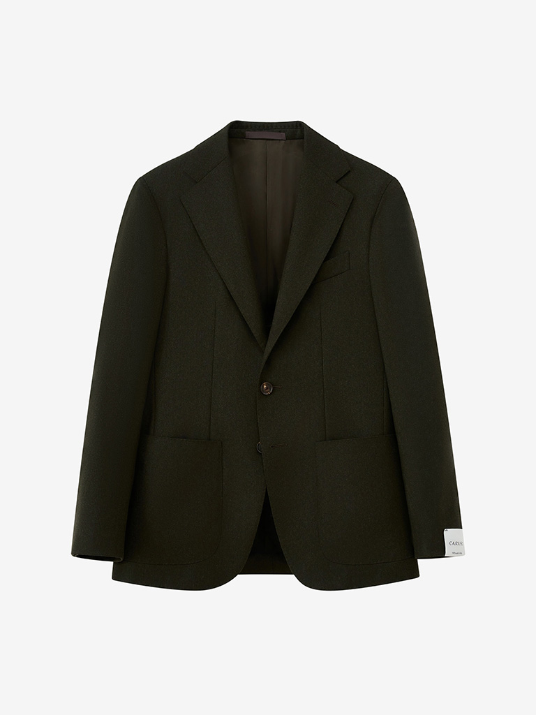 Aida Hunter Green Flannel Sport Jacket