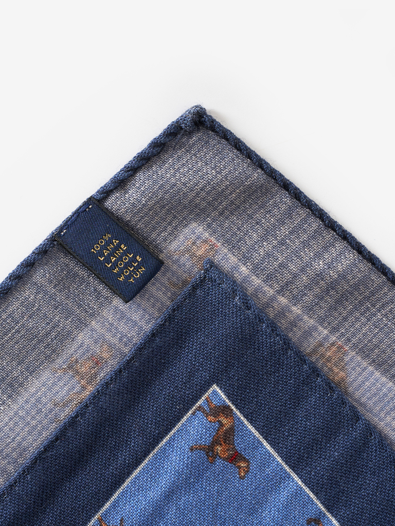 Greatdane Wool Pocket Square