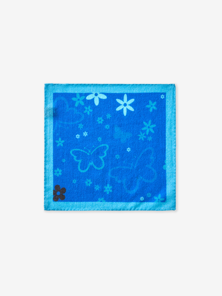 Marni Papilio Wool Pocket Square