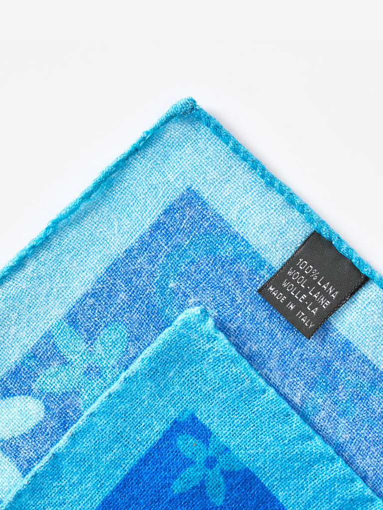 Marni Papilio Wool Pocket Square