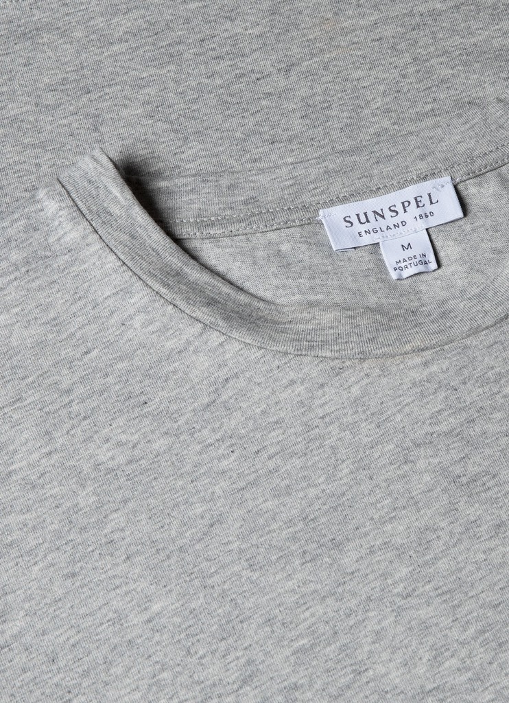 Áo thun Riviera T Shirt In Grey Melange