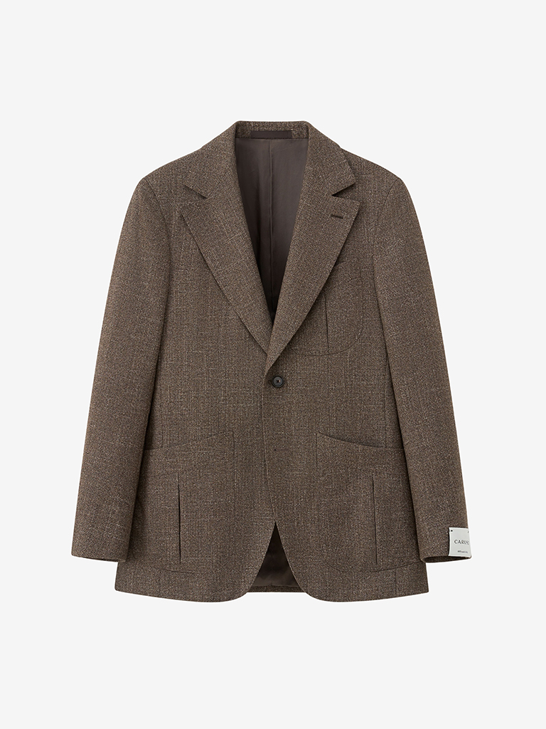 Duxelles Wool/Cotton/Linen Caruso Jacket
