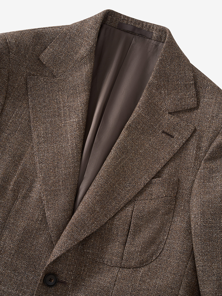 Duxelles Wool/Cotton/Linen Caruso Jacket