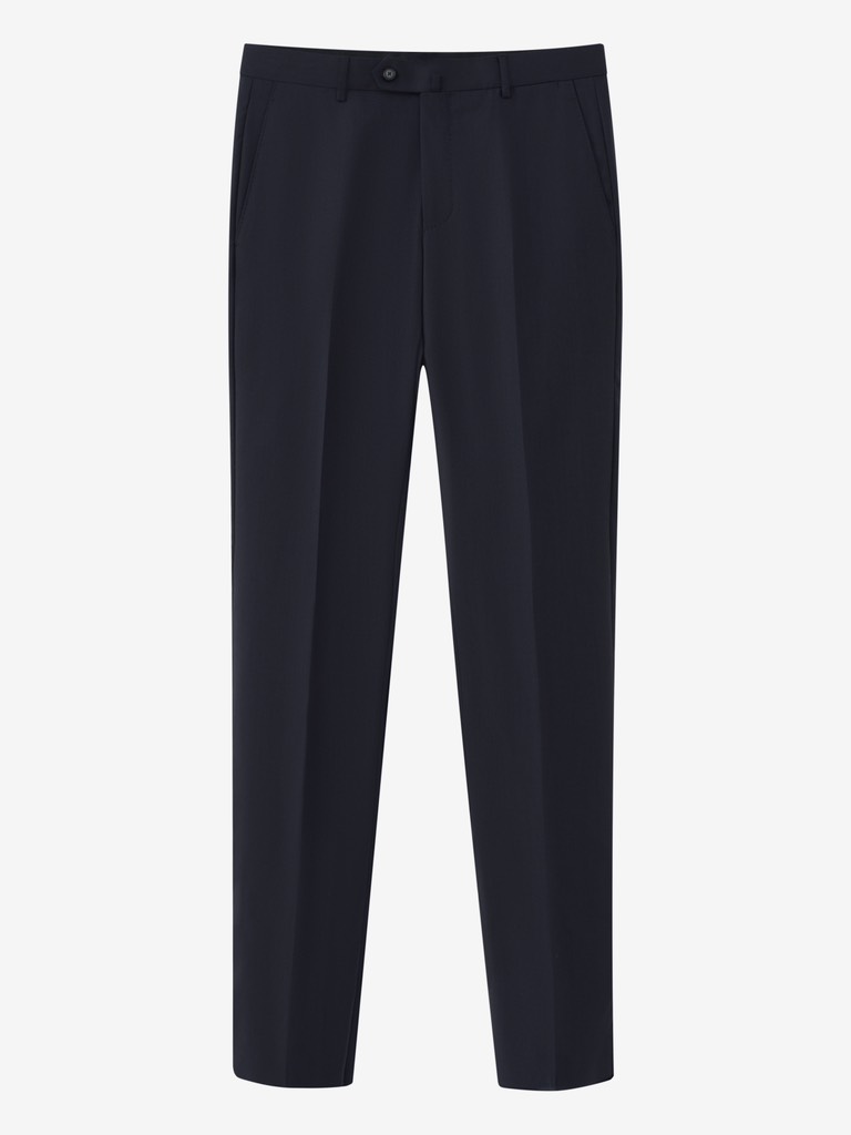 Norma Dark Blue Wool Suit