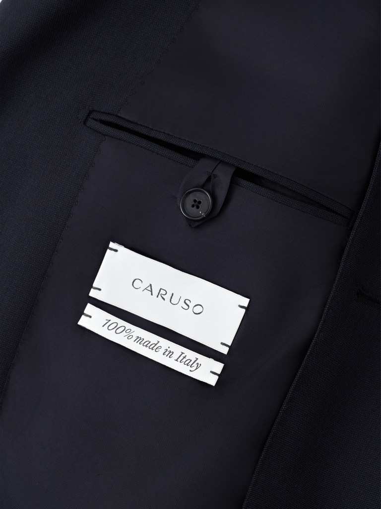 Norma Dark Blue Wool Suit