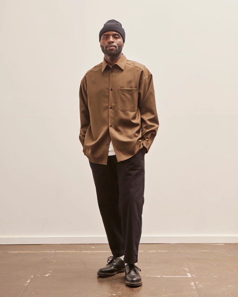 Áo Classic Shirt In Brown