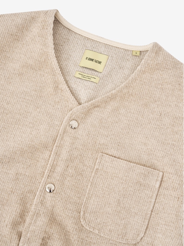 Camargue Vest In Undyed