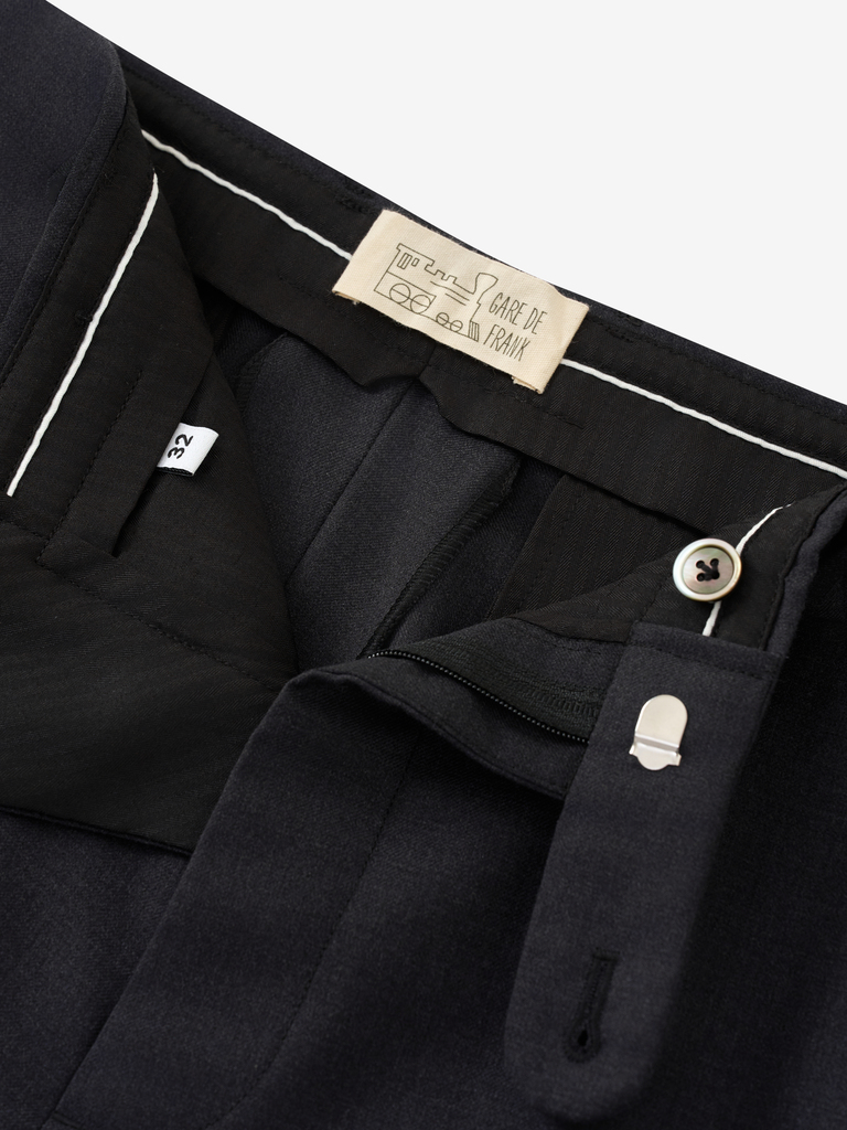 03 Caine Trousers _ Plomb Grey