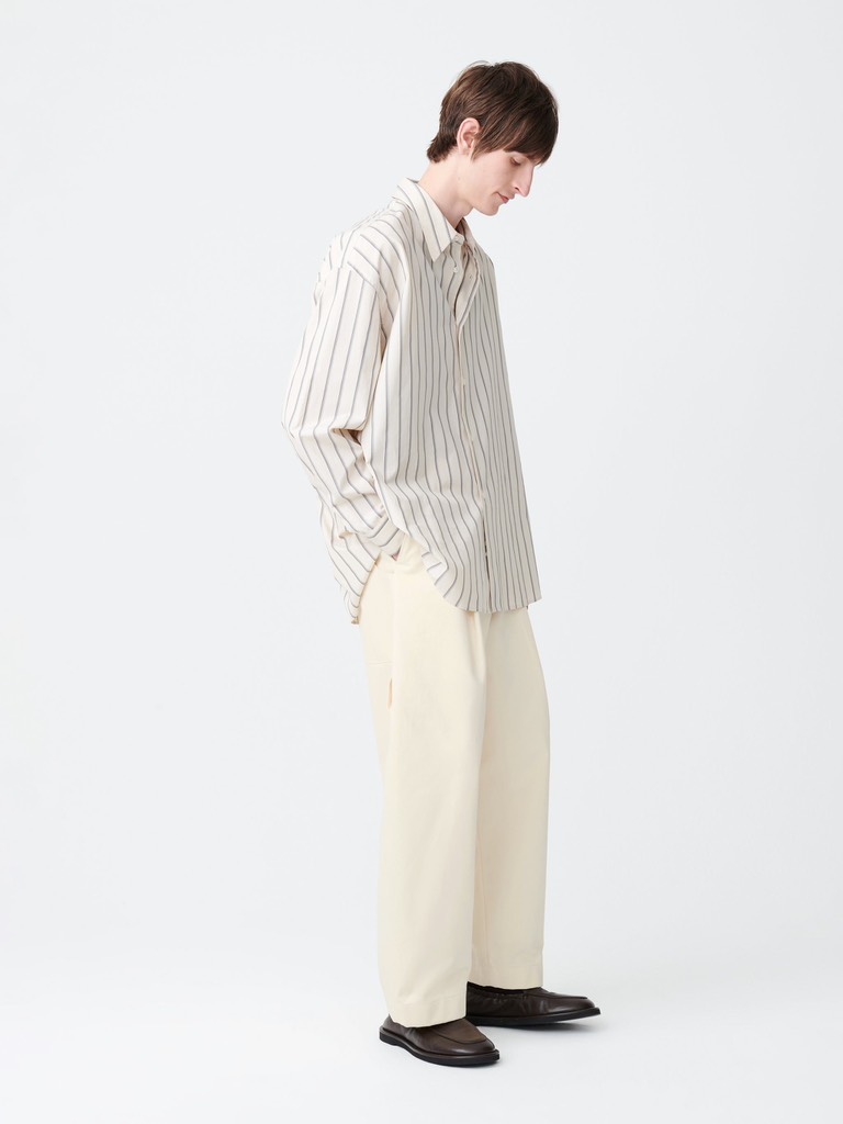 Loche Shirt in Soft Plaster