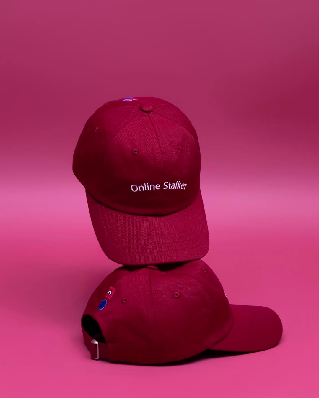 No Concept Cap in Cherry Red