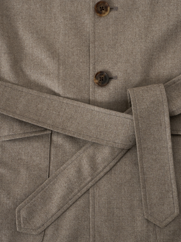 Alba Grey Flannel Safari Jacket