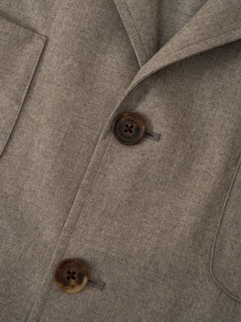 Alba Grey Flannel Safari Jacket