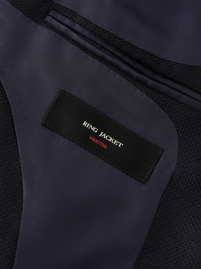 Dark Navy Balloon Blazer 04X