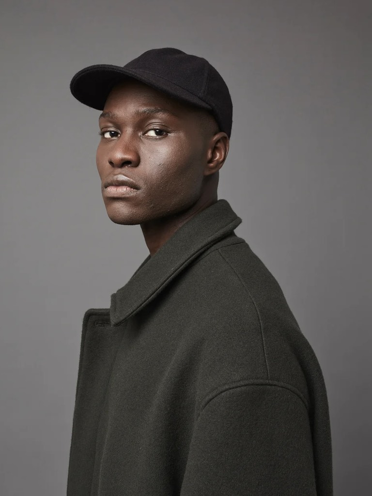 Mũ 'Lownn' Back Signature Cap in Flannel