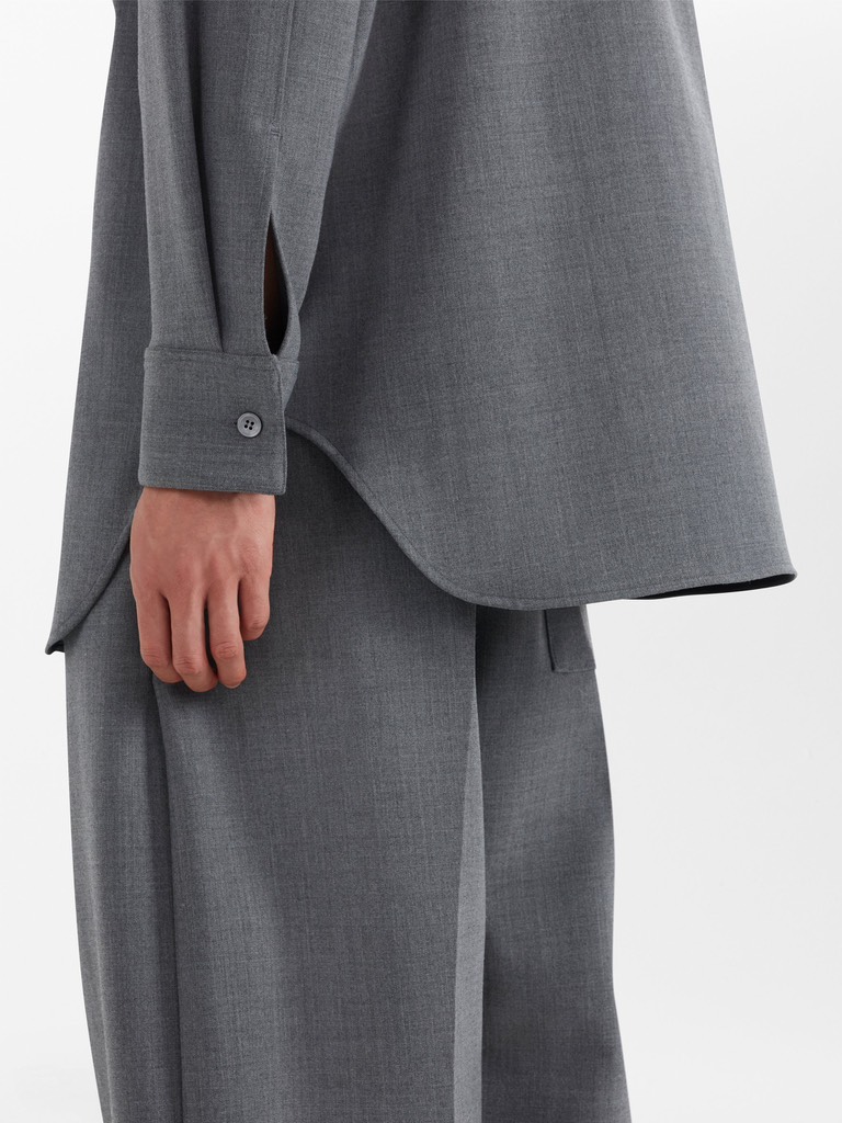 Áo sơ mi Akako Shirt In Grey Marl