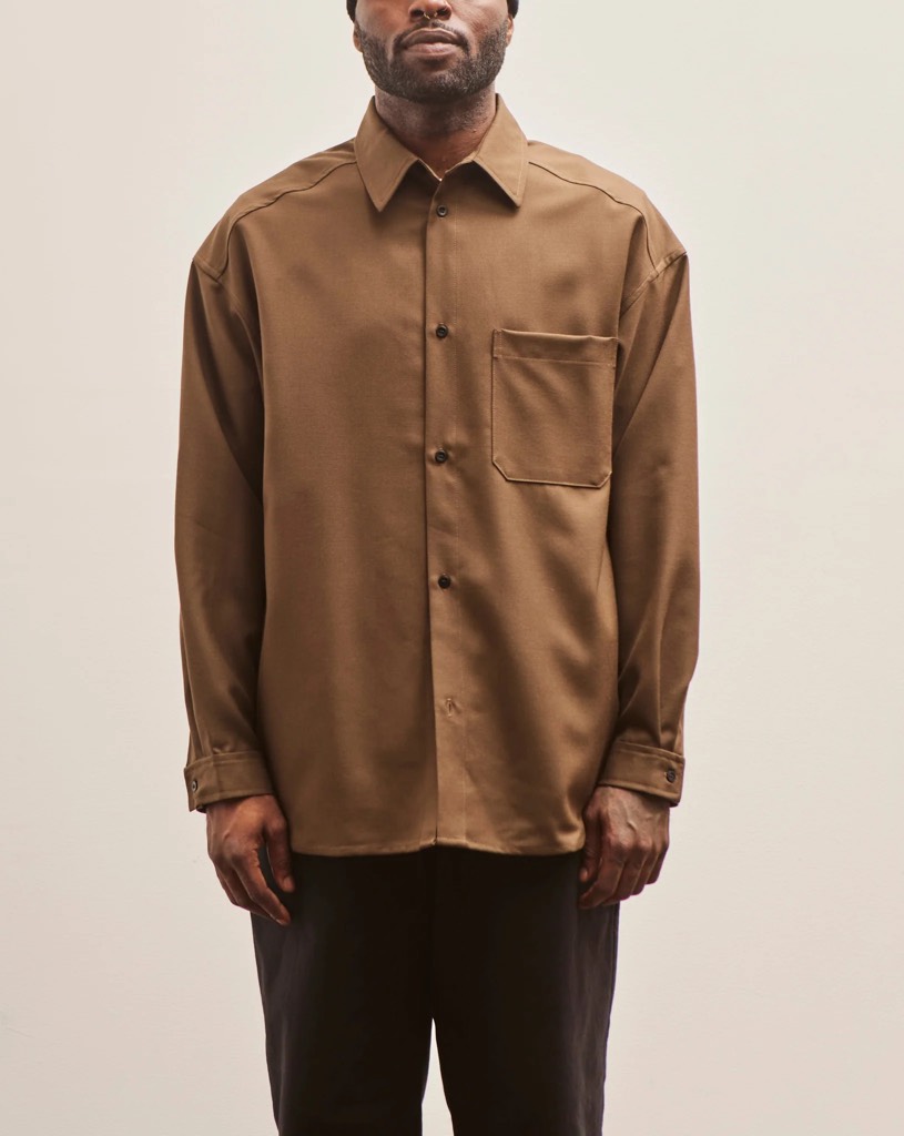 Áo Classic Shirt In Brown
