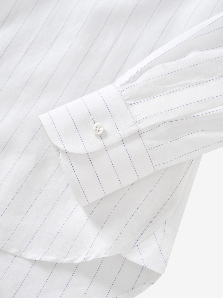 06 Oliver Shirt | Li/Co Blue Stripe