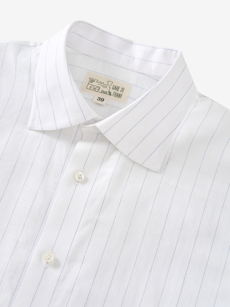 06 Oliver Shirt | Li/Co Blue Stripe