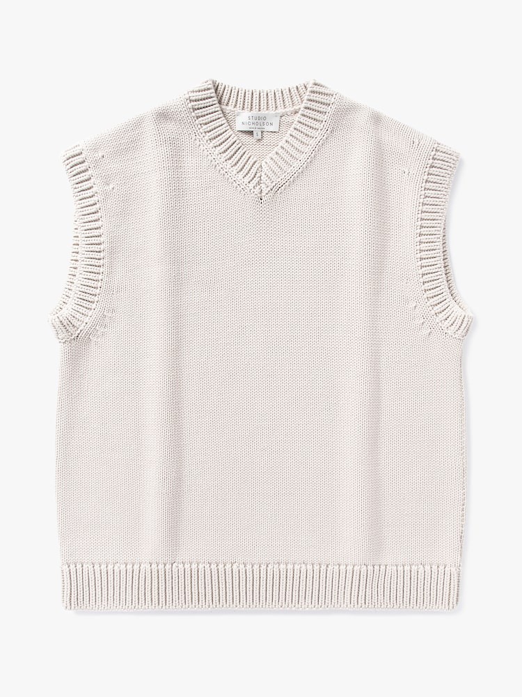 Spun Vest In Dove