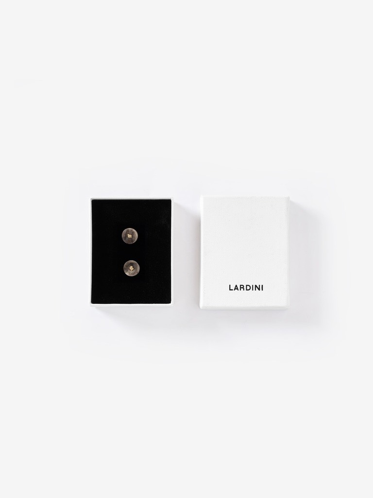 Golden Button Cufflinks