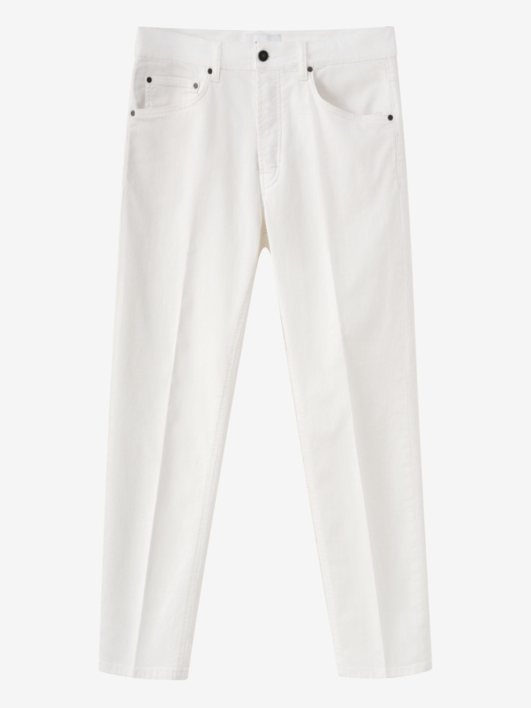 Lovato Ivory Tapered Denim