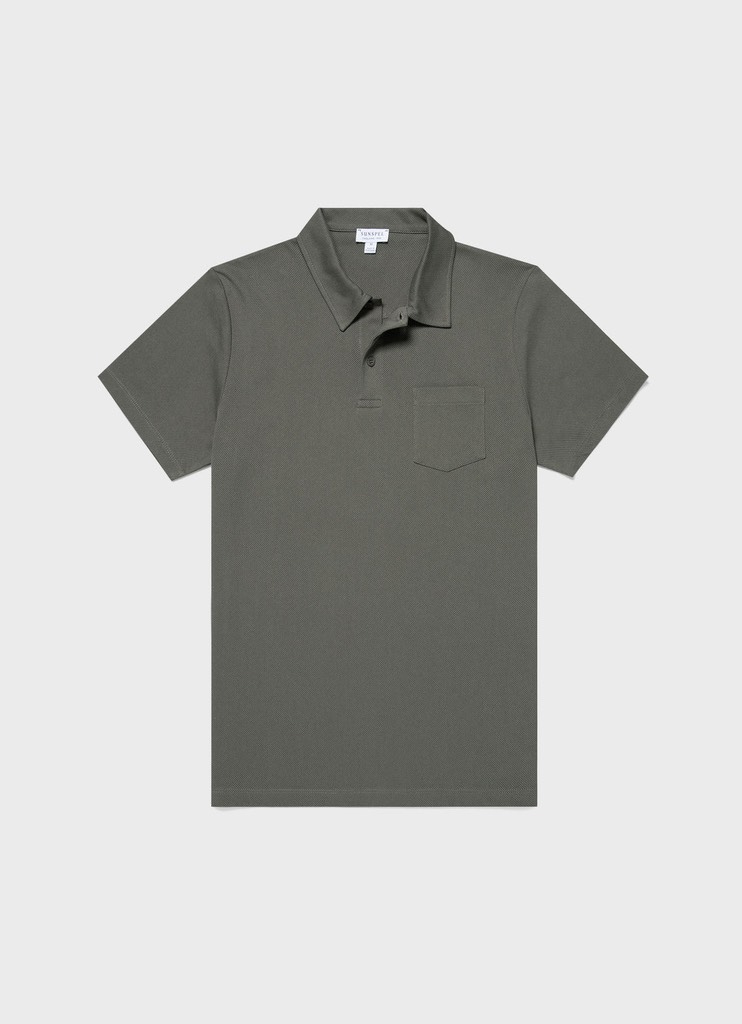 Riviera Polo Shirt in Khaki