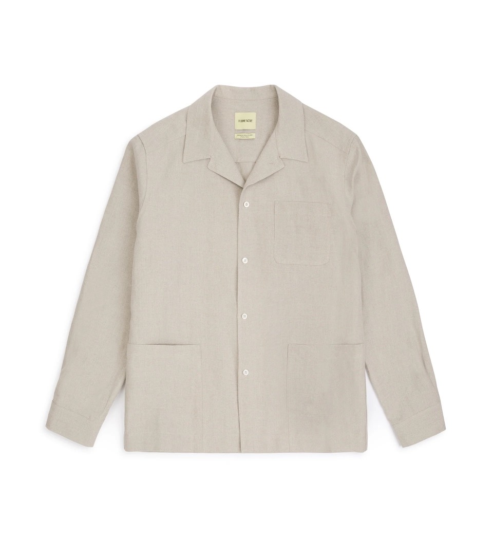 PAINTER'S JACKET VE18 IN BELGIAN LINEN