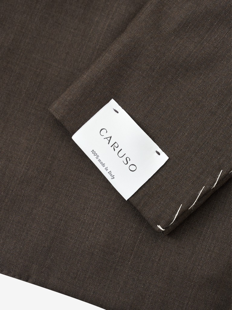 Norma Dark Beige Wool Suit