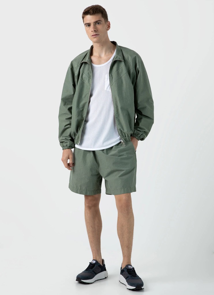 Ripstop Woven Army set in Army Green