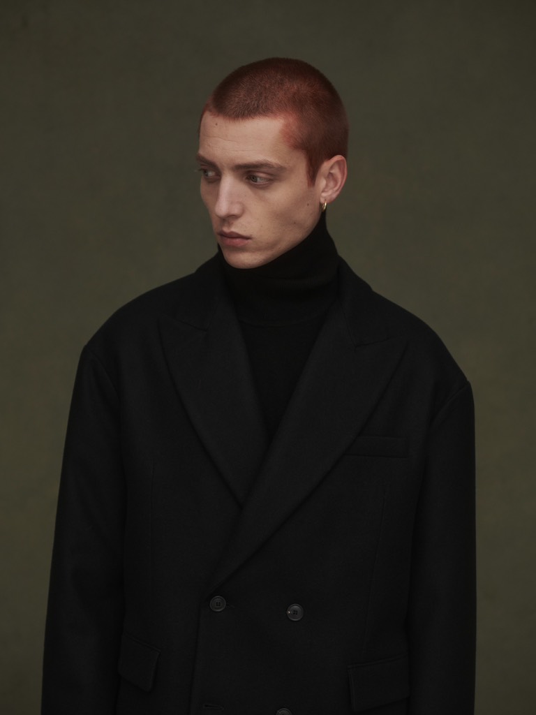 Áo khoác Double Breasted Jacket In Flannel