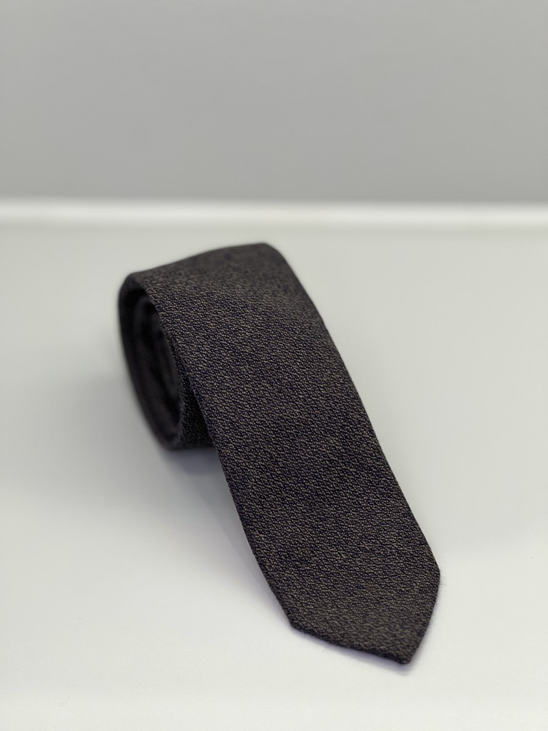 Cà vạt cashmere nâu