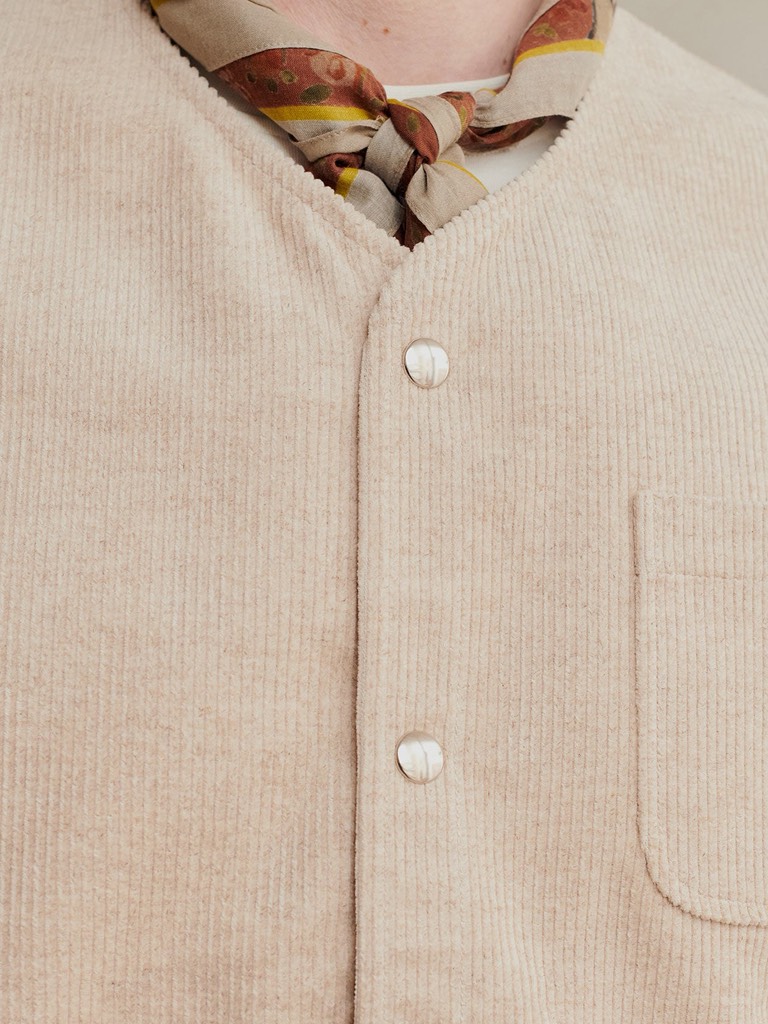Camargue Vest In Undyed