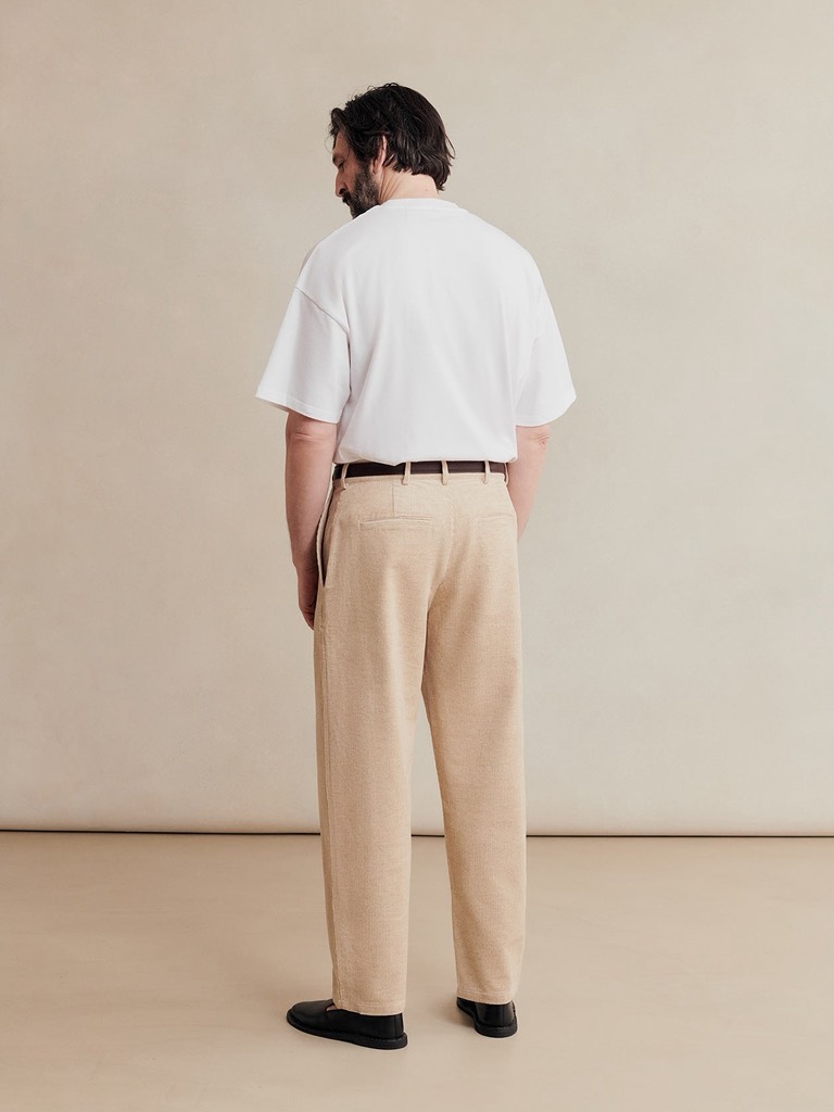 Balloon Trousers In Undyed