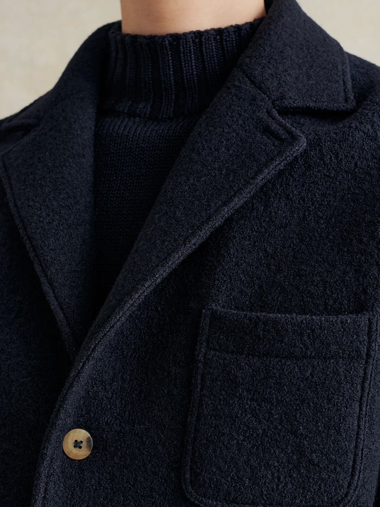 Traveller Jacket in Boiled Wool