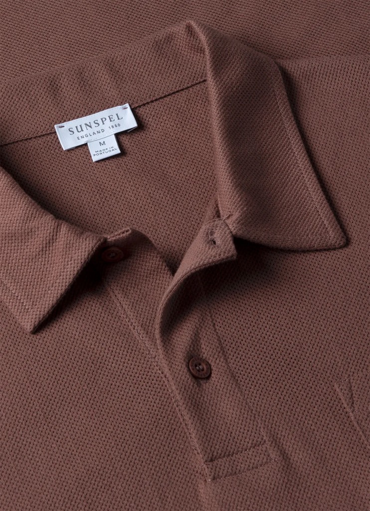 Riviera Polo Shirt in Brown
