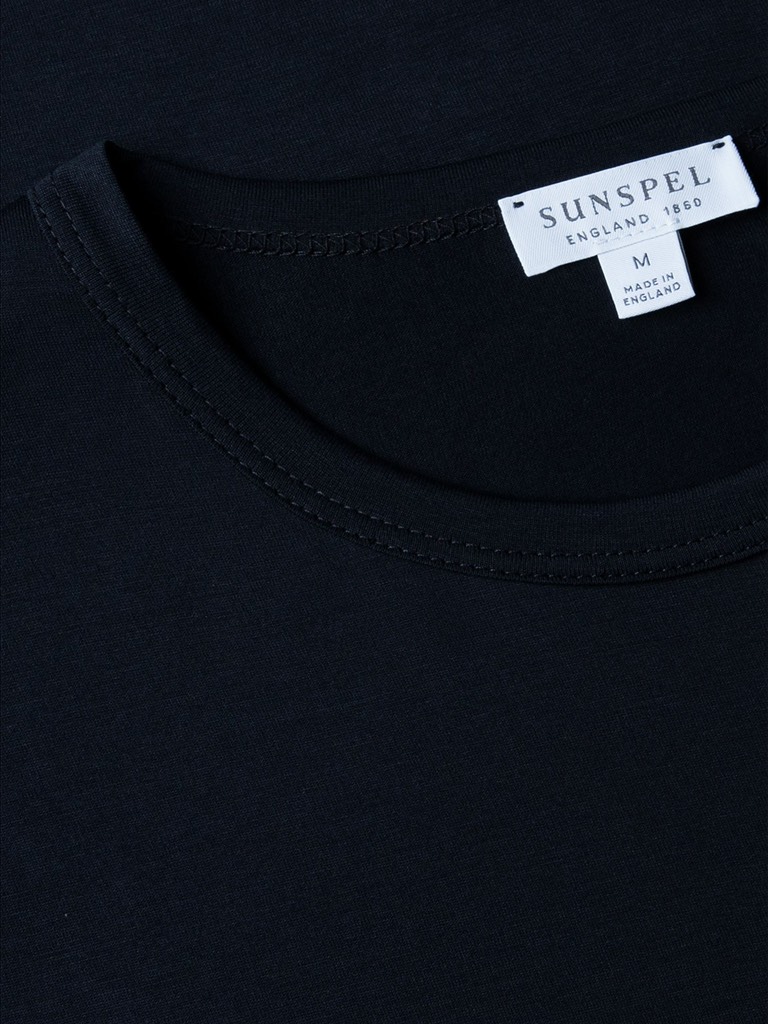 SS Crew Neck T Shirt in Midnight Navy