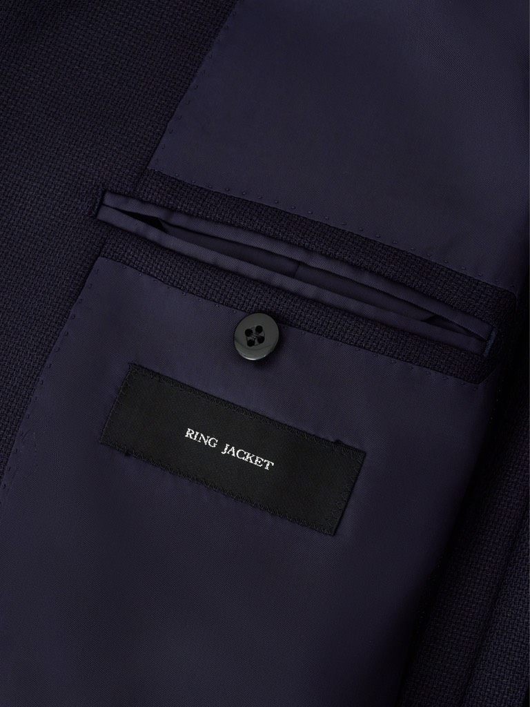 Dark Navy Balloon DB sport jacket 02X