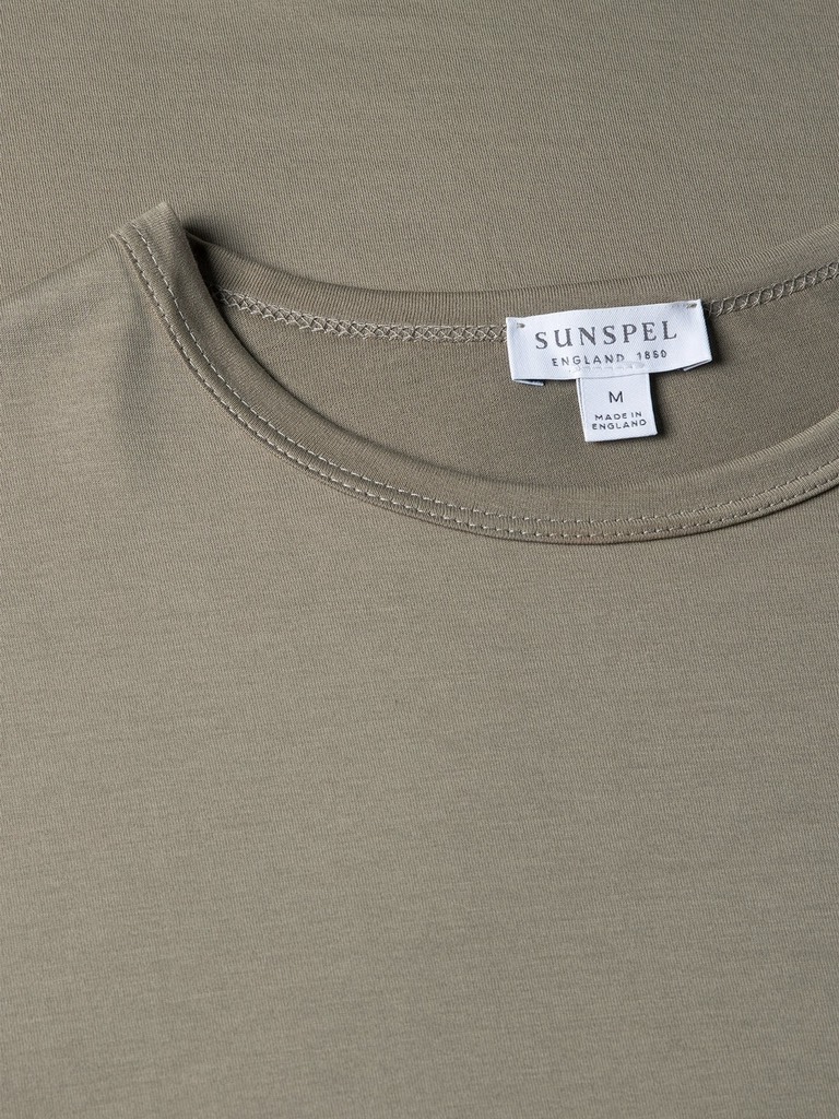 SS Crew Neck T Shirt in Dark Stone