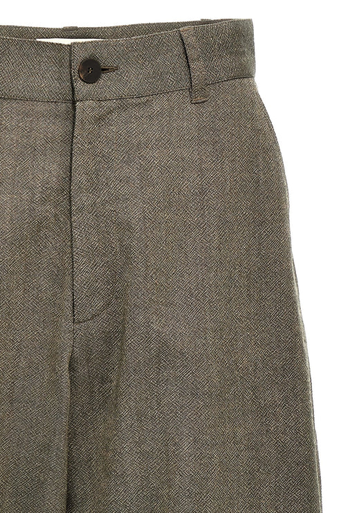 Quần Bosun Wool Pant In Moss