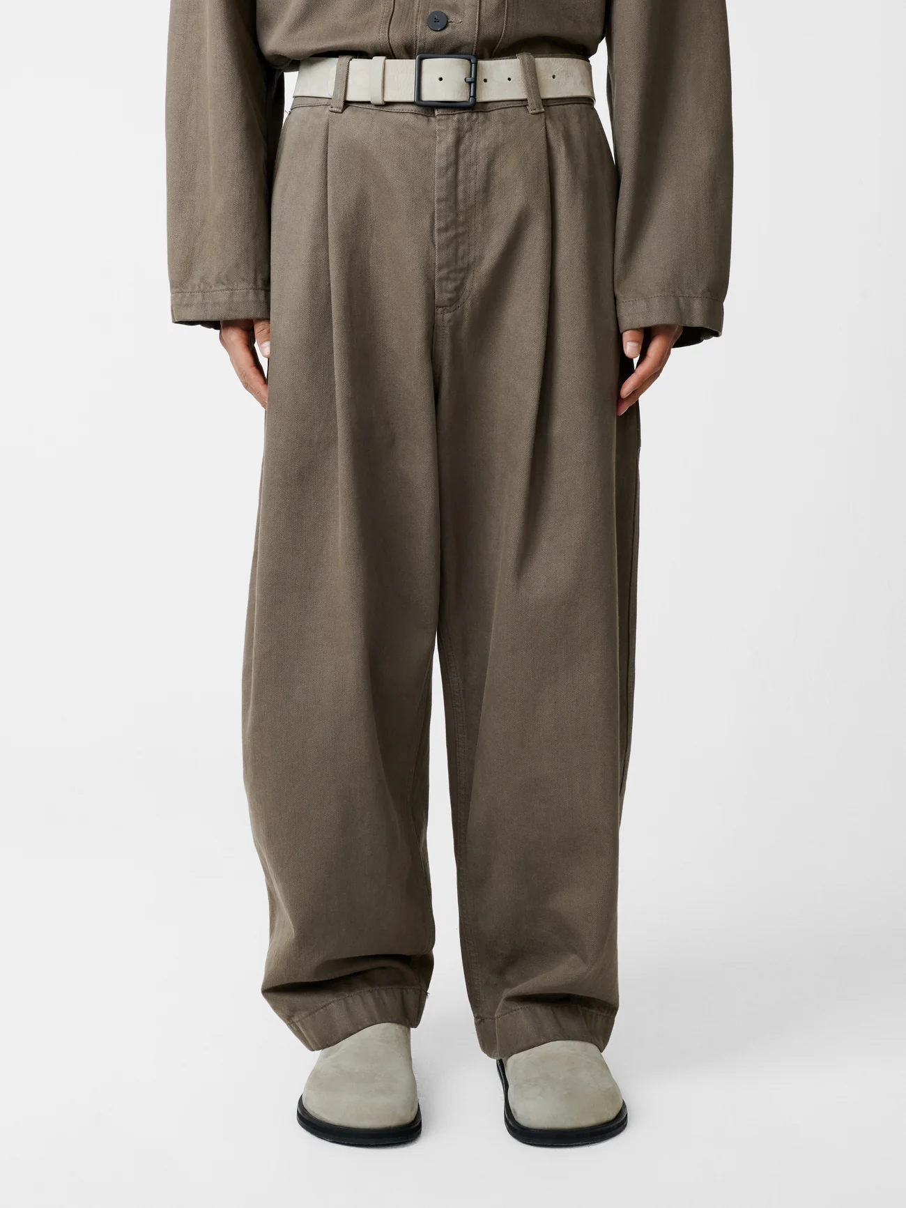 Bridges Denim Pants in Fossil