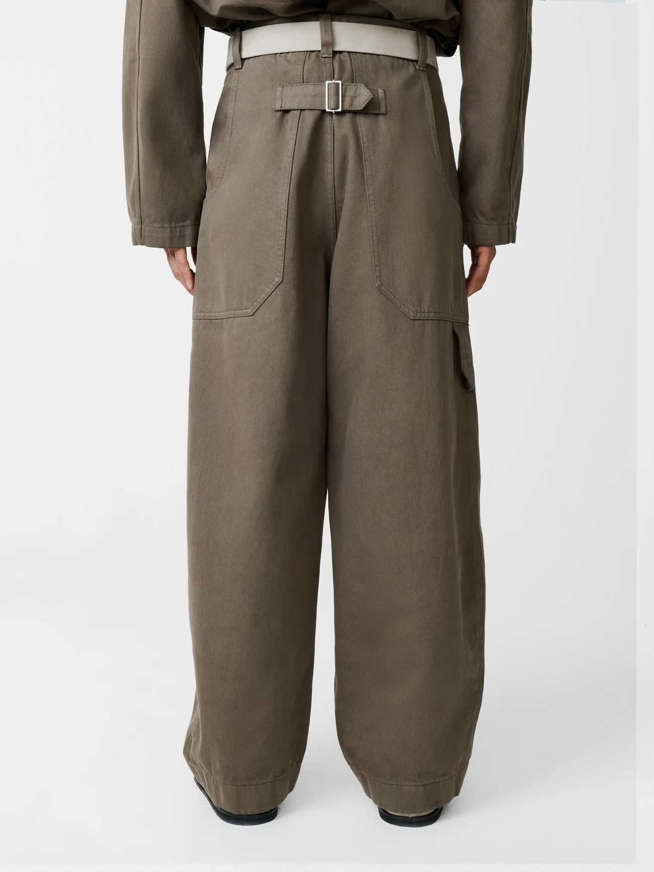 Bridges Denim Pants in Fossil