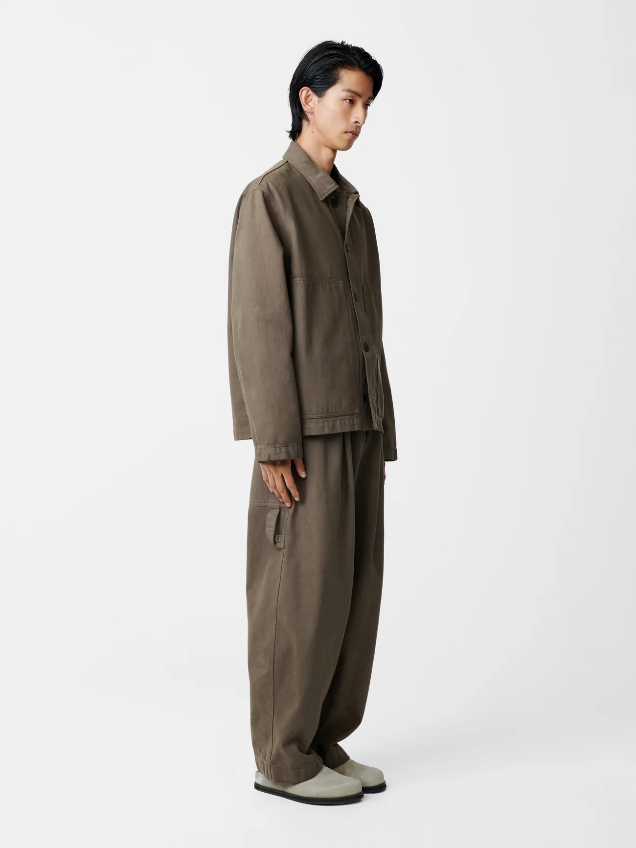 Bridges Denim Pants in Fossil