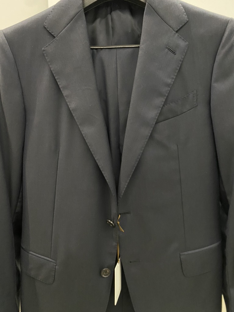 Norma Dark Navy Wool Suit