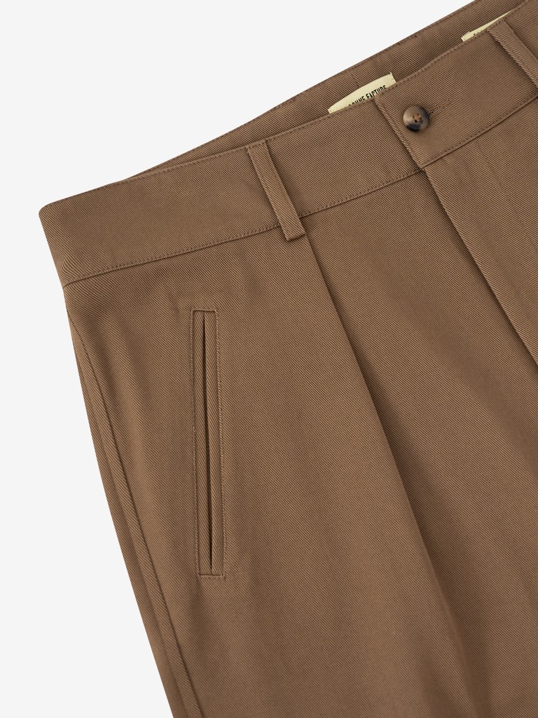 Naturalist Shorts In Coffee Natural Dye